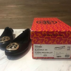 Tory Burch Classic Reva Ballet flat- Sz 5.5